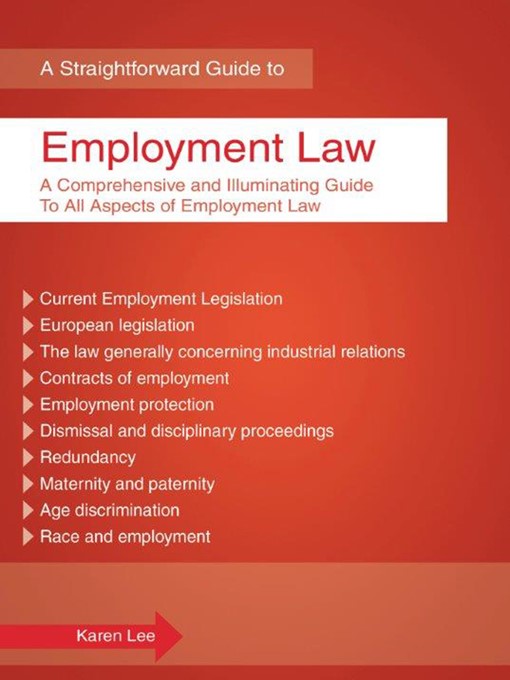 Cover image for A Straightforward Guide to Employment Law